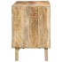 Mueble de TV madera maciza de mango rugosa 105x46x32