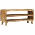 Mueble de TV madera maciza de mango rugosa 105x46x32