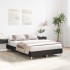 Estructura de cama sin colchón negra 135x190 cm