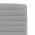 Sillas de comedor 2 uds tela gris