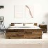 Estructura de cama sin colchón madera antigua 150x200