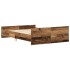 Estructura de cama sin colchón madera antigua 150x200