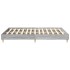 Estructura de cama sin colchón gris Sonoma 150x200