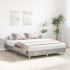 Estructura de cama sin colchón gris hormigón