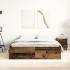 Estructura de cama sin colchón madera de ingeniería