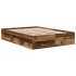 Estructura de cama sin colchón madera antigua 140x190