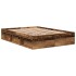 Estructura de cama sin colchón madera antigua 140x190