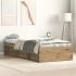 Estructura de cama sin colchón madera de ingeniería