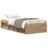 Estructura de cama sin colchón madera de ingeniería