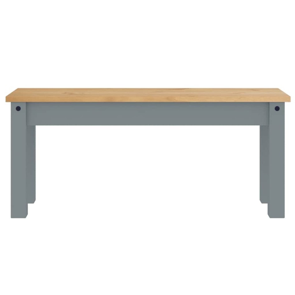 Juego de comedor Panama 4 pzas madera maciza de pino