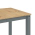 Juego de comedor Panama 5 pzas madera maciza de pino