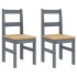Juego de comedor Panama 4 pzas madera maciza de pino
