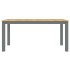 Juego de comedor Panama 4 pzas madera maciza de pino