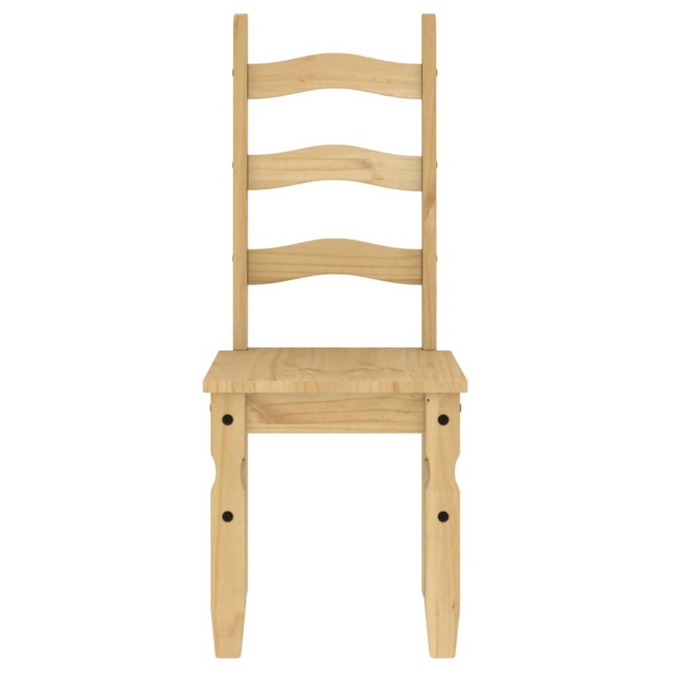 Juego de comedor Panama 3 pzas madera maciza de