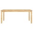 Juego de comedor Panama 3 pzas madera maciza de