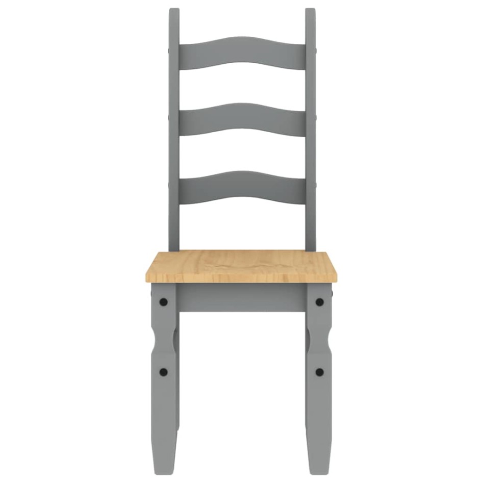 Juego de comedor Panama 5 pzas madera maciza de pino