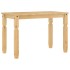 Juego de comedor Panama 3 pzas madera maciza de