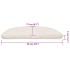 Alfombrilla escalera 30 uds. Blanco 56x17x3