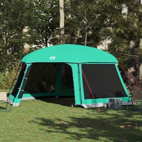 Carpa para piscina con desmontables y paredes verde 618x532
