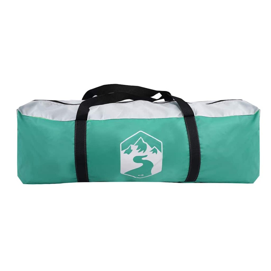 Carpa para piscina con desmontables y paredes verde 618x532