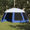 Carpa para piscina con desmontables y paredes azul 510x510 cm