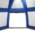 Carpa para piscina con desmontables y paredes azul 510x510