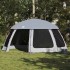 Carpa para piscina con desmontables y paredes azul 510x510