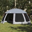 Carpa para piscina con desmontables y paredes azul 510x510 cm