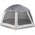 Carpa para piscina con desmontables y paredes azul 510x510