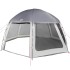 Carpa para piscina con desmontables y paredes azul 510x510