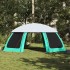 Carpa para piscina con desmontables y paredes azul 690x690