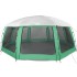 Carpa para piscina con desmontables y paredes azul 690x690
