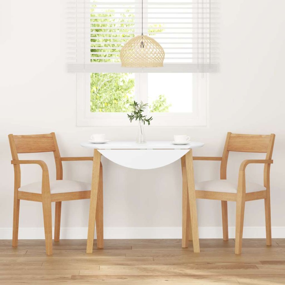 Sillas de comedor con cojines 2uds madera maciza natural