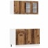 Mueble de cocina 4 piezas madera contrachapada madera