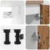 Mueble de cocina 4 piezas madera contrachapada madera
