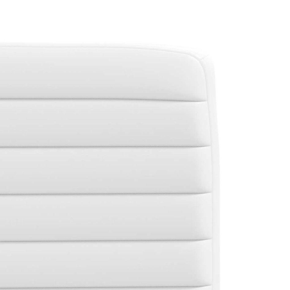 Sillas de comedor 6 uds cuero sintético