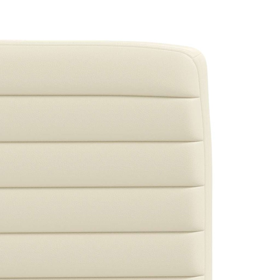 Sillas de comedor 6 unidades cuero sintético color