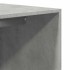 Armario de madera de ingeniería gris hormigón 80x50x200