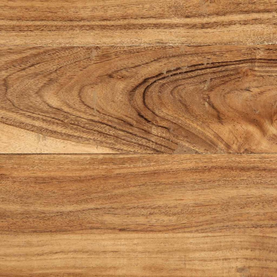 Mesa de centro madera maciza de acacia 90x50x38