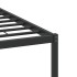 Estructura de cama sin colchón madera roble ahumado 140x200