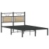 Estructura de cama sin colchón madera roble Sonoma 120x200