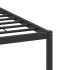 Estructura de cama sin colchón madera roble Sonoma 120x200