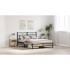Estructura de cama sin colchón madera roble Sonoma 150x200