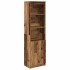 Aparador de madera vieja 50x35x180 cm Madera de