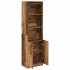 Aparador de madera vieja 50x35x180 cm Madera de