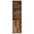 Aparador de madera vieja 50x35x180 cm Madera de