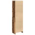 Aparador de madera vieja 50x35x180 cm Madera de
