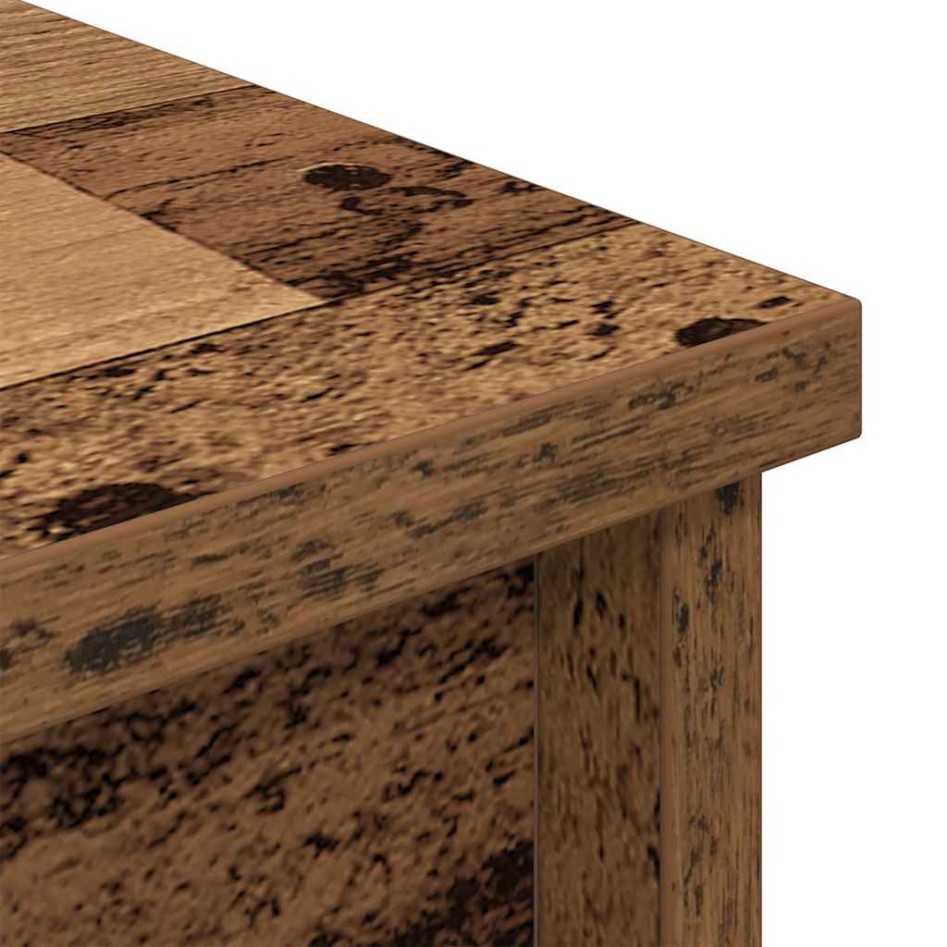 Aparador de madera vieja 50x35x180 cm Madera de