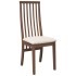 Sillas de comedor con cojines 2 uds madera maciza marrón
