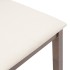 Sillas de comedor con cojines 2 uds madera maciza marrón